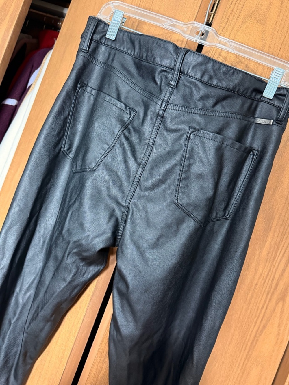 KanCan Black Faux Leather Skinny Pants - Picture 7 of 10